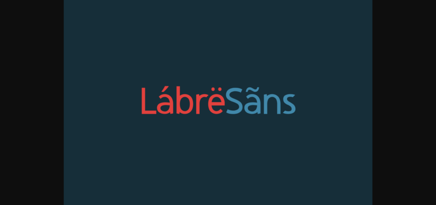 Labre Sans Font Poster 3