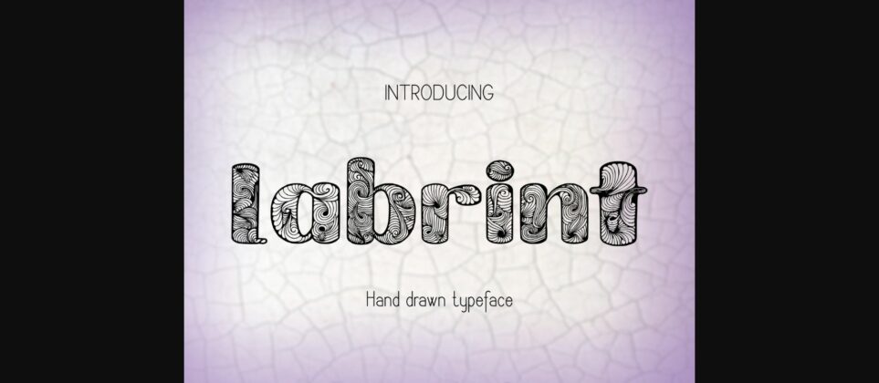 Labrint Font Poster 5