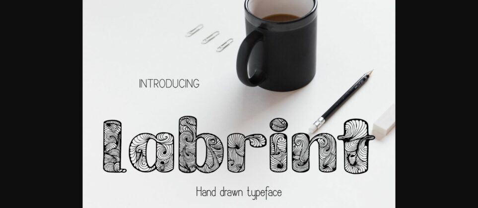 Labrint Font Poster 3