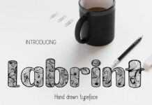 Labrint Font Poster 1