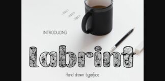 Labrint Font Poster 1