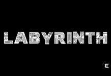 Labyrinth Font Poster 1