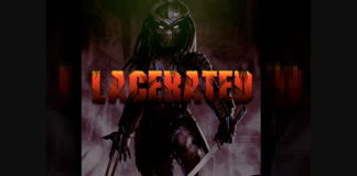 Lacerated Font Poster 1