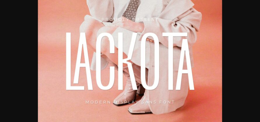 Lackota Font Poster 3