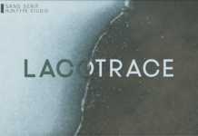 Lacotrace Font Poster 1