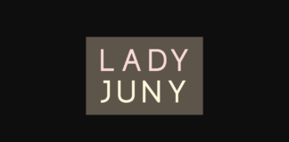 Lady Juny Font Poster 1