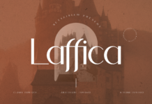 Laffica Font Poster 1