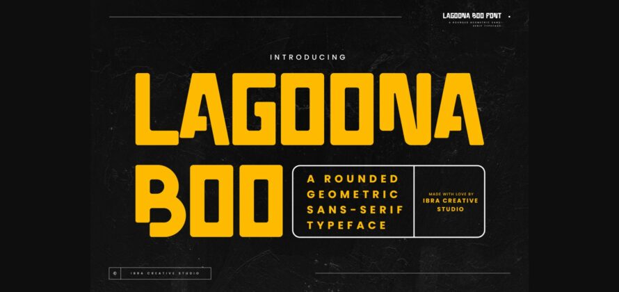 Lagoona Boo Font Poster 3