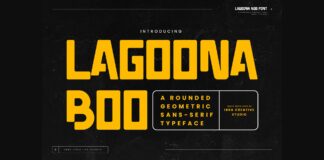 Lagoona Boo Font Poster 1