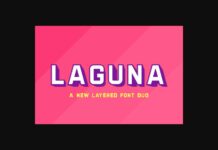 Laguna Duo Font Poster 1