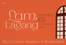 Lam Lagang Font Poster 1