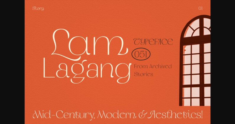 Lam Lagang Font Poster 1