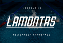 Lamontas Font Poster 1