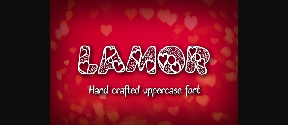 Lamor Font Poster 3