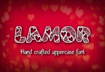 Lamor Font Poster 1