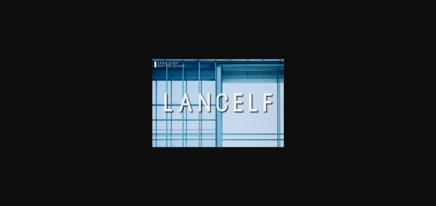Lancelf Font Poster 3