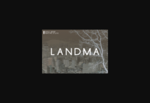 Landma Font Poster 1