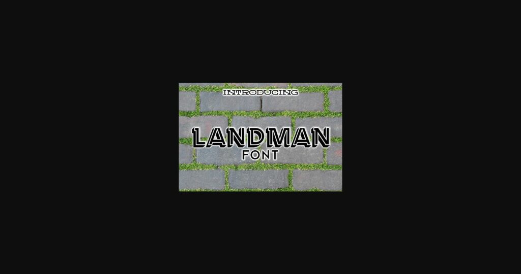 Landman Font Poster 3