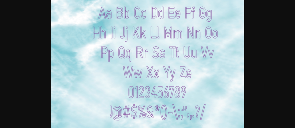 Lapo Font Poster 4