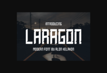 Laragon Font Poster 1