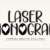 Laser Monogram Font