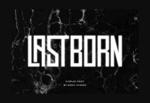Lastborn Font Poster 1