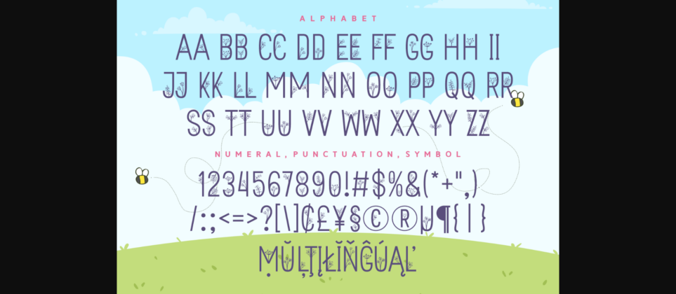 Laura Garden Font Poster 6