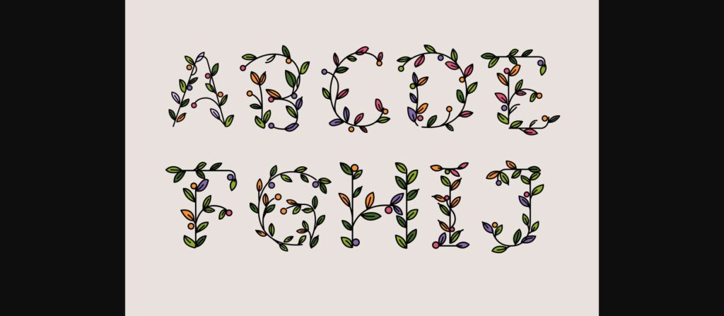 Laureline Spring Font Poster 5