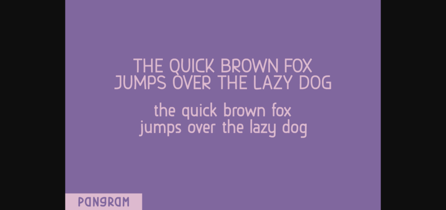 Lavender Font Poster 6