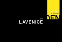 Lavenice Font Poster 1