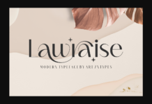 Lawraise Font Poster 1