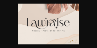 Lawraise Font Poster 1