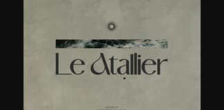 Le Atallier Font Poster 1