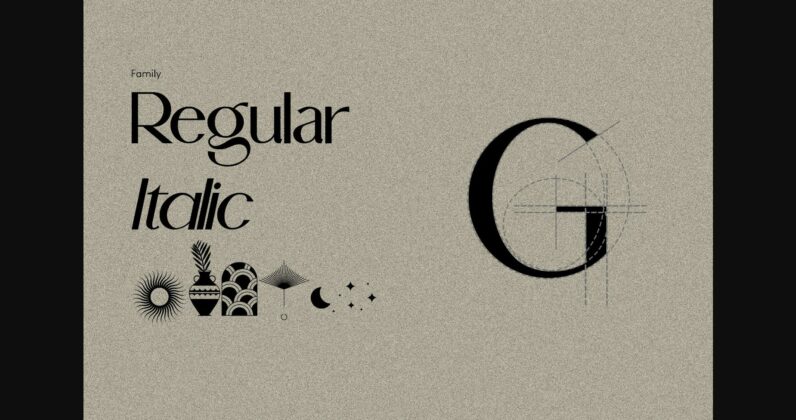 Le Atallier Font Poster 7
