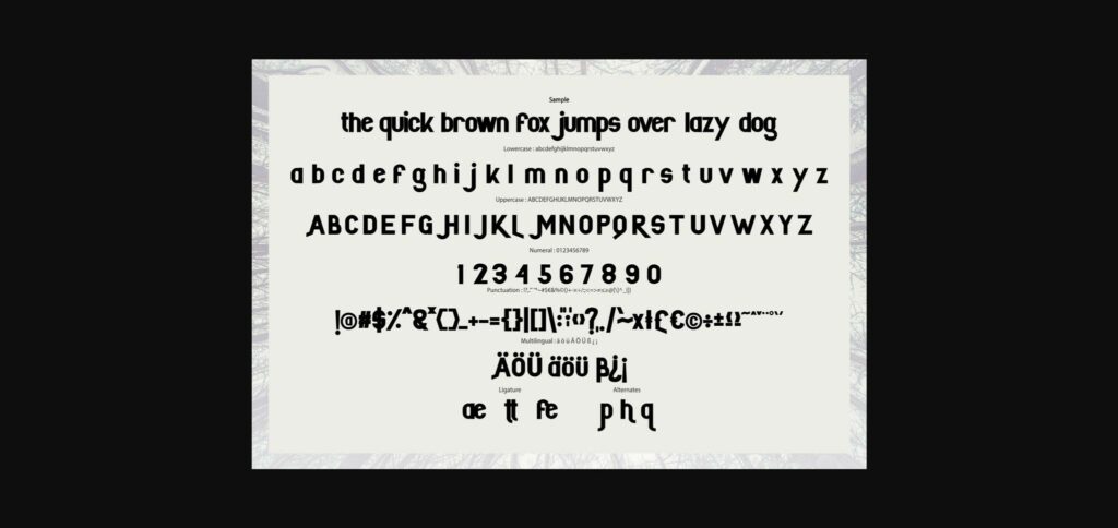 Leafer Font Poster 8