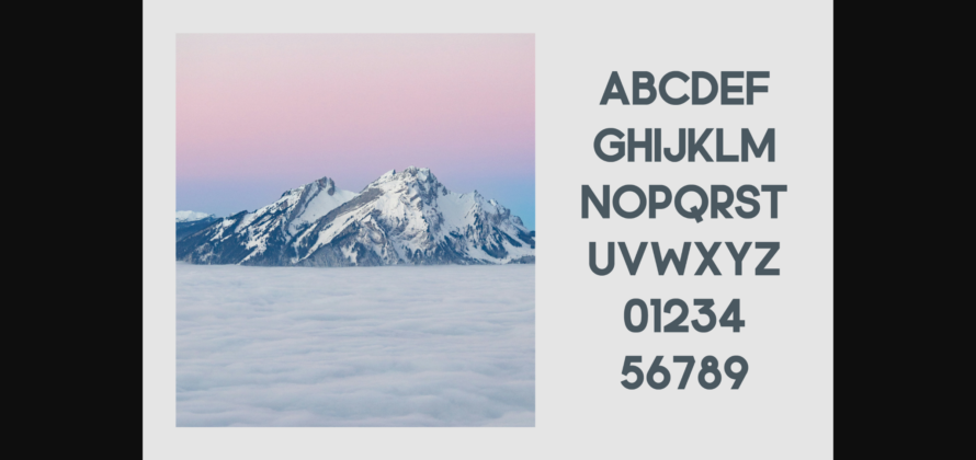 Legoon Font Poster 6