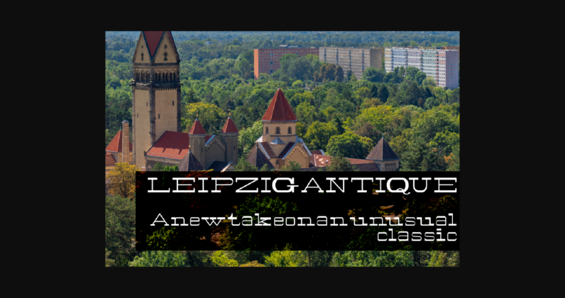 Leipzig Antique Bold Poster 3