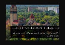Leipzig Antique Bold Poster 1