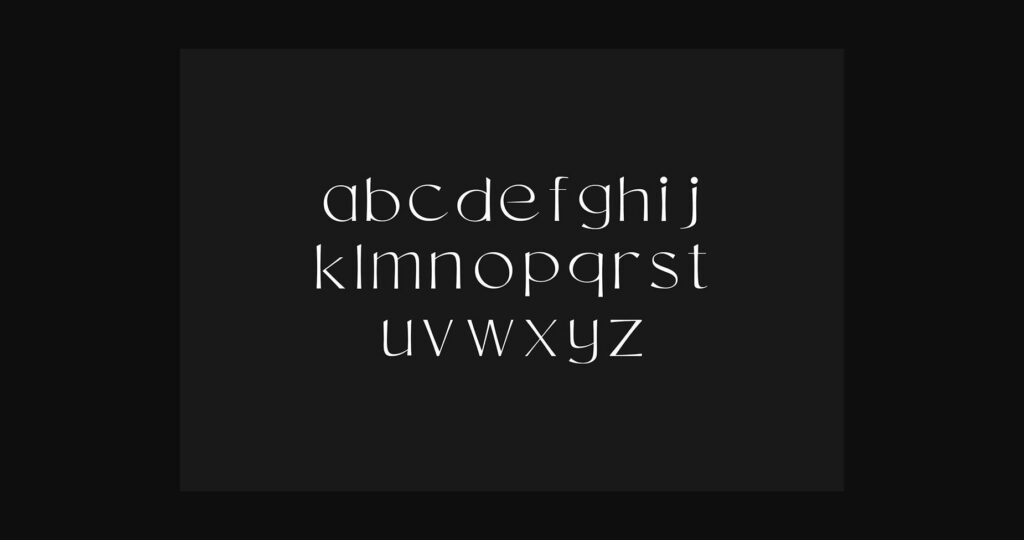 Lektocy Font Poster 10