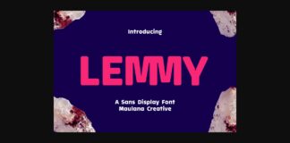 Lemmy Font Poster 1