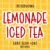 Lemonade Iced Tea Font
