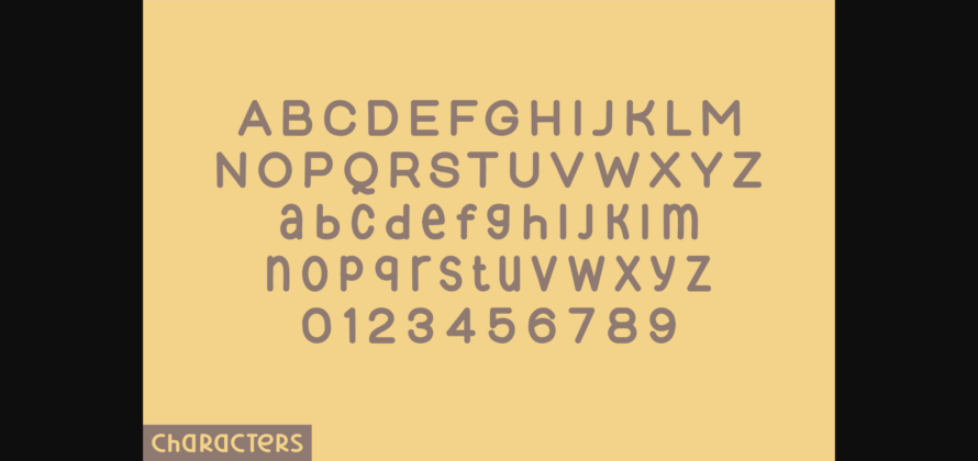 Lemoncurd Font Poster 4