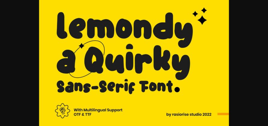 Lemondy Font Poster 3