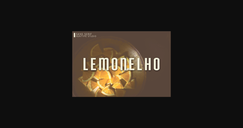 Lemonelho Font Poster 1