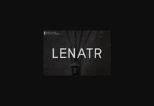 Lenatr Font Poster 1