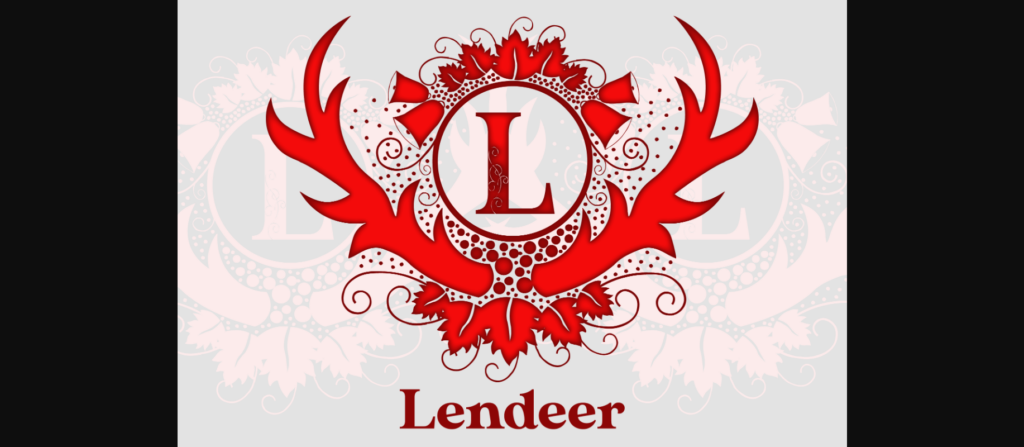 Lendeer Font Poster 3