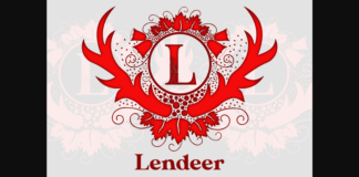 Lendeer Font Poster 1