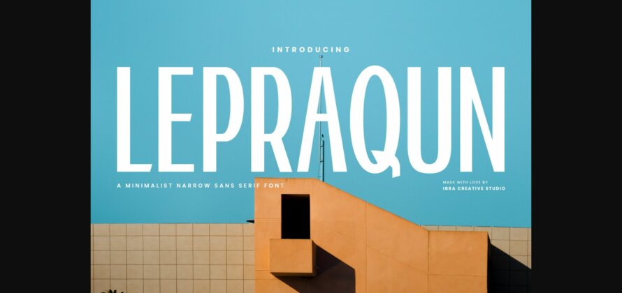 Lepraqun Font Poster 1