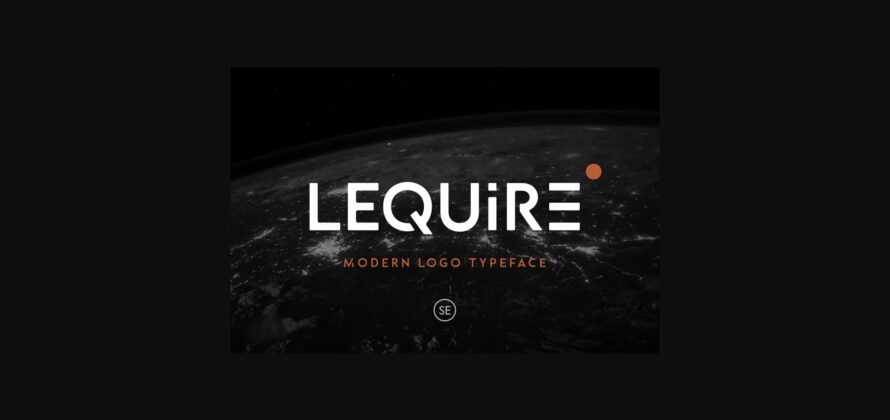 Lequire Font Poster 1