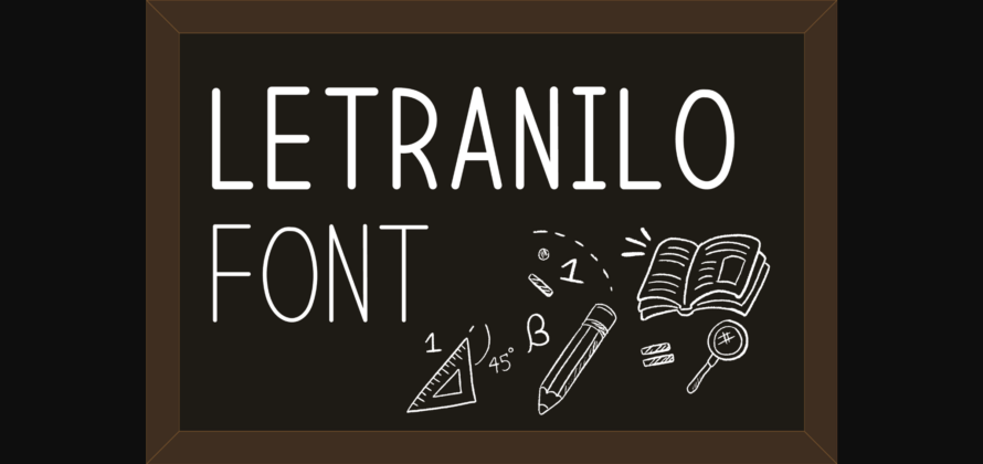 Letranilo Font Poster 1